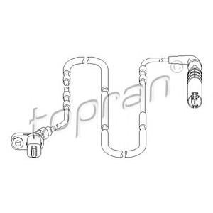 датчик abs TOPRAN 500 980 