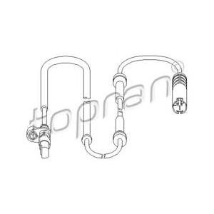 датчик abs TOPRAN 500 984