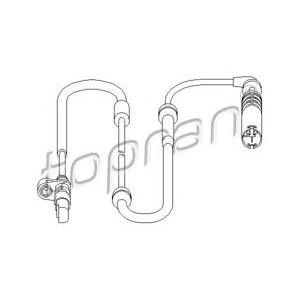 датчик abs TOPRAN 501 239 
