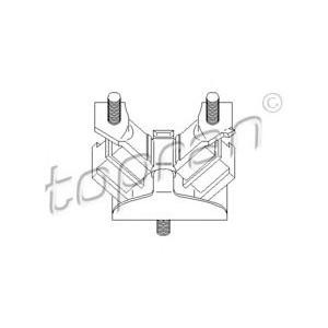 тампон на двигател TOPRAN 700 152