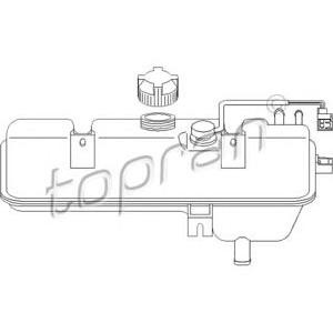 разширителен съд казанче TOPRAN 722 291 