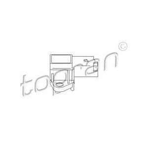 датчик, налягане във всмукателните тръби TOPRAN 722 063