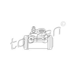 спирачно цилиндърче на колелото TOPRAN 720 263
