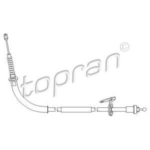 жило за ръчна спирачка TOPRAN 501 724 