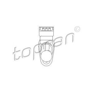 датчик обороти, управление на двигателя TOPRAN 407 869 