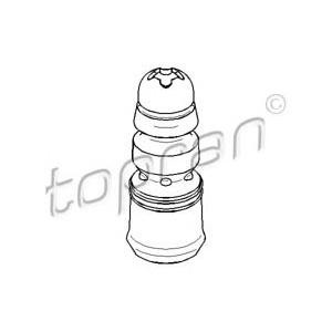 ударен тампон, окачване (ресьори) TOPRAN 113 452