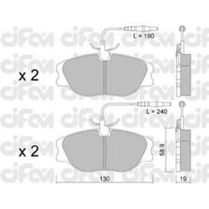 накладки CIFAM 822-072-3 