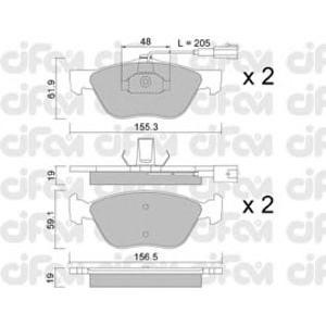накладки CIFAM 822-083-0 