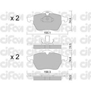 накладки CIFAM 822-118-0