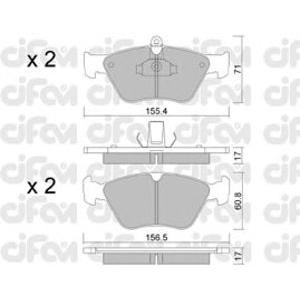 накладки CIFAM 822-128-0 