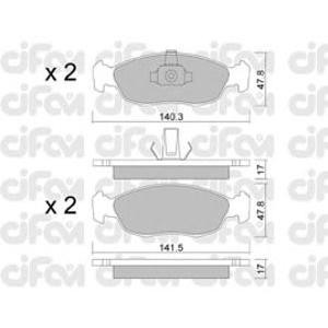 накладки CIFAM 822-156-1