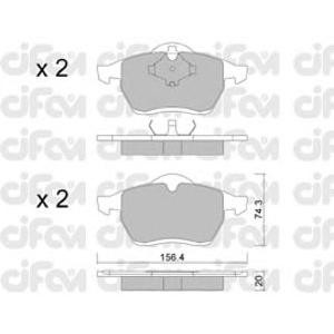 накладки CIFAM 822-279-0