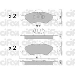 накладки CIFAM 822-315-0 