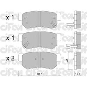 накладки CIFAM 822-365-0 