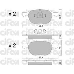 накладки CIFAM 822-534-0 