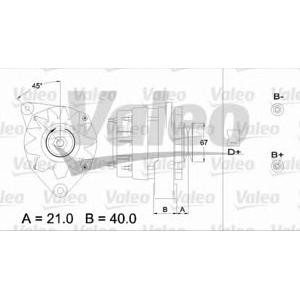 алтернатор VALEO 433358 