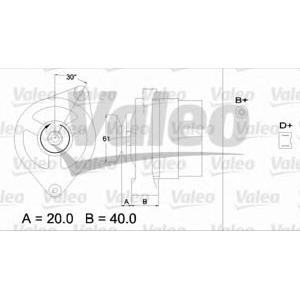 алтернатор VALEO 433363 