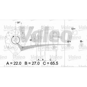 алтернатор VALEO 433374 