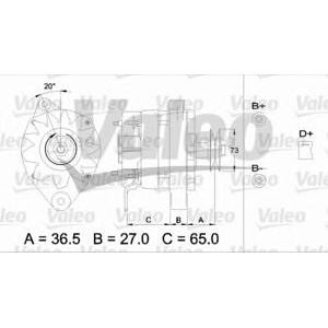 алтернатор VALEO 433380