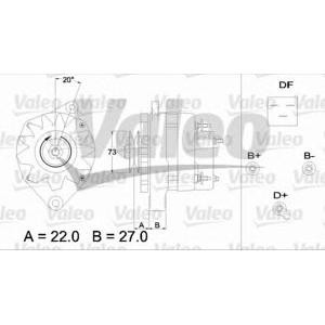 алтернатор VALEO 433392 