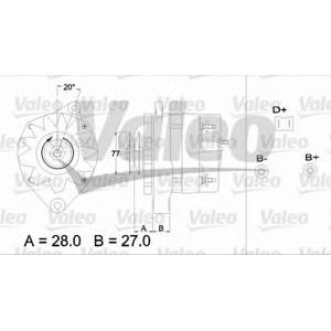 алтернатор VALEO 433407