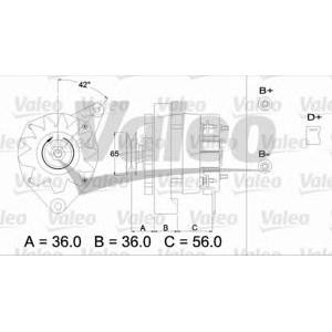 алтернатор VALEO 433454 