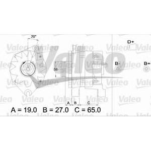 алтернатор VALEO 433457 