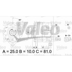 алтернатор VALEO 433486