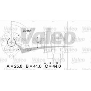 алтернатор VALEO 436147 