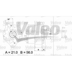 алтернатор VALEO 436157 