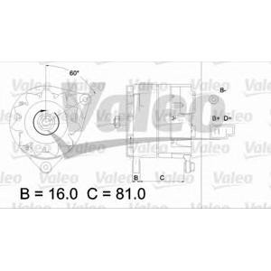 алтернатор VALEO 436166 