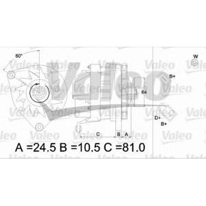 алтернатор VALEO 436167