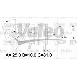 алтернатор VALEO 436181 