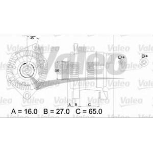 алтернатор VALEO 436344 