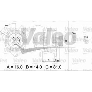 алтернатор VALEO 436388