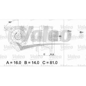 алтернатор VALEO 436389 