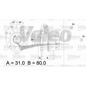 алтернатор VALEO 436422