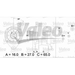 алтернатор VALEO 436467 