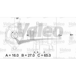 алтернатор VALEO 436476