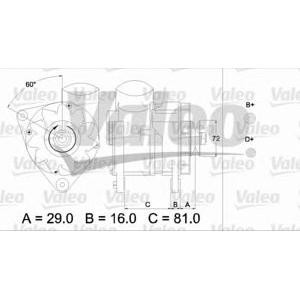 алтернатор VALEO 436622