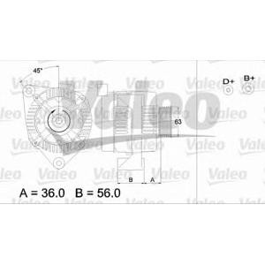 алтернатор VALEO 436668 