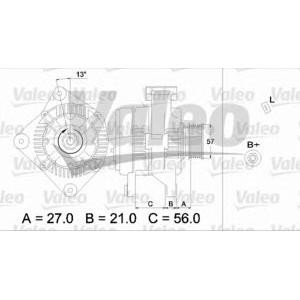 алтернатор VALEO 436702