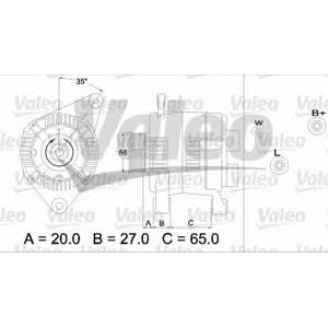 алтернатор VALEO 436735 