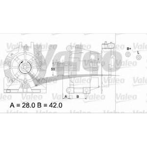 алтернатор VALEO 437114 