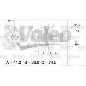алтернатор VALEO 437115