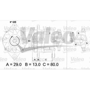 алтернатор VALEO 437134