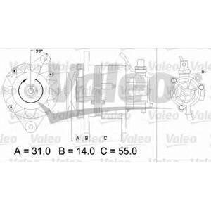 алтернатор VALEO 437145