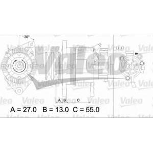 алтернатор VALEO 437147 