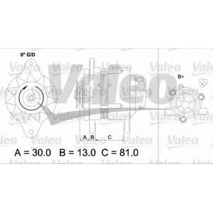 алтернатор VALEO 437150 