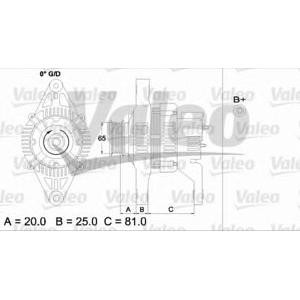 алтернатор VALEO 437151 